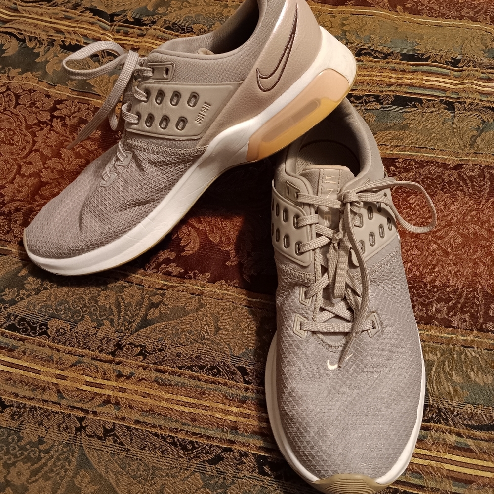 Nike Air Max Bella TR 4 (CW3398-004) Gray Running Shoes Preowned Women's Sz 10